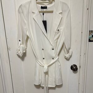 The Fifth Label White Double-Breasted Women's Jacket Top size M NWT